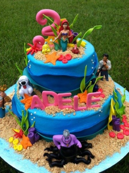 The-Little-Mermaid-Birthday-Cakes