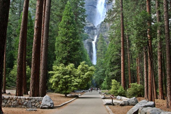 Yosemite vízesés, California, USA